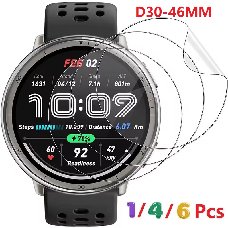 Motorola Smartwatch Accessories - Displayschutzfolie für universelle runde Uhr 30