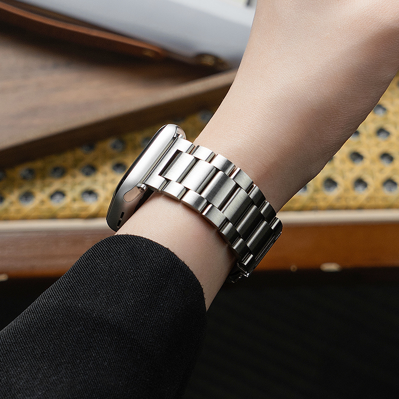Smartwatch Watch Accessories For Women - Edelstahlarmbänder für Apple Watch Ultra 3/2/1