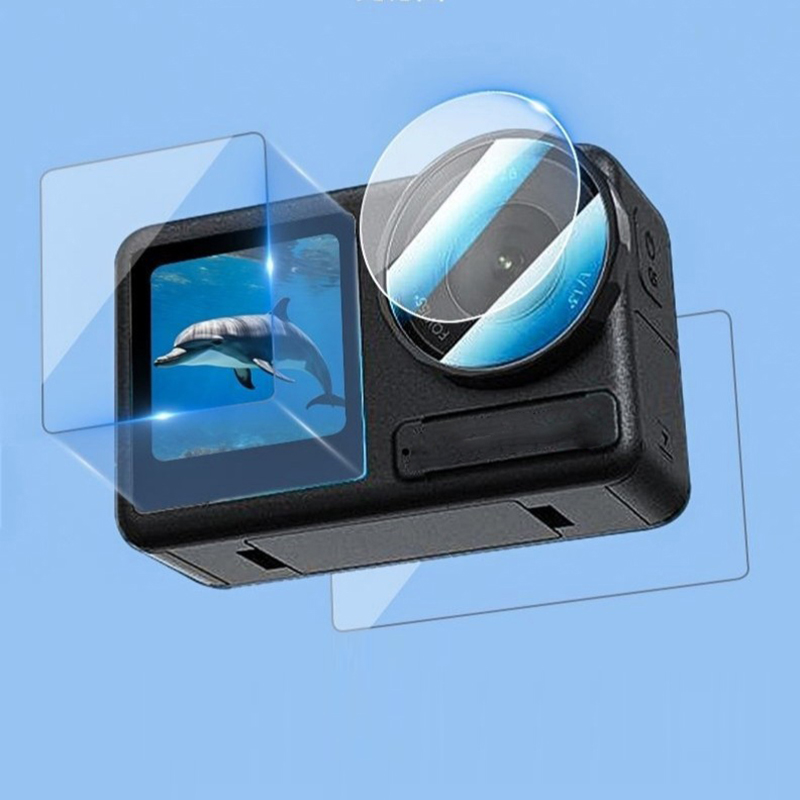 Screen Protector Film - 9H Härtegrad-Glas für Osmo Action 6,