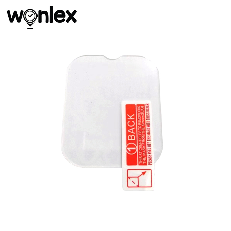 Android Smartwatch Accessories - Wonlex 1 Stück Displayschutzfolie aus gehärtetem