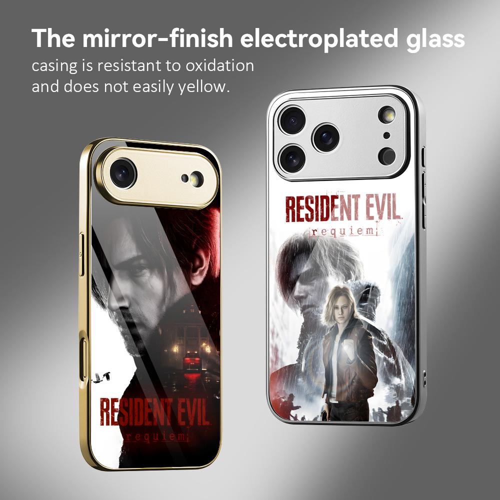 Apple Iphone 15 - Game R-Resident Evil 9 Handyhülle Galvanisierter