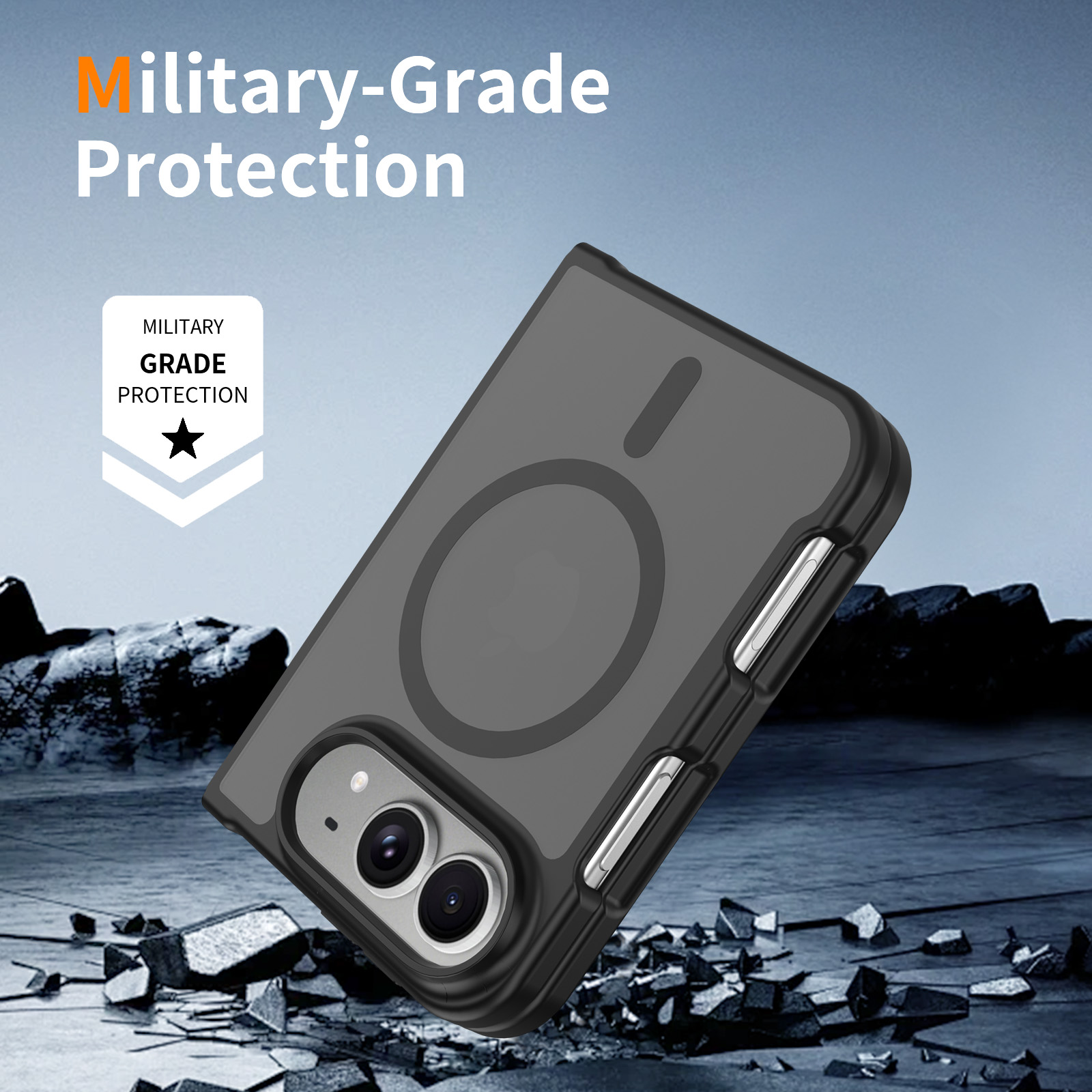Screen Protector Film - Ultraflache Matte Magnetische Handyhülle für iPhone