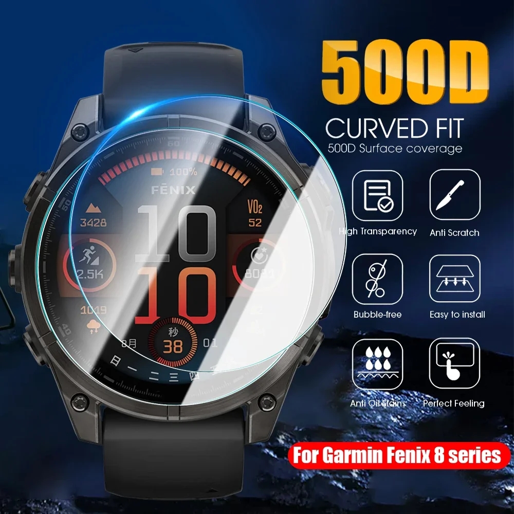 Smartwatch Icon - 1/5 Stück 9H HD gehärtetes Glas