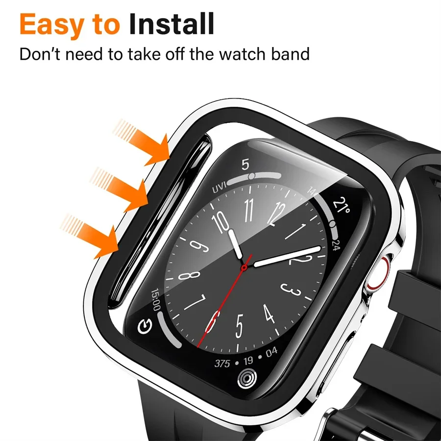 Glas + Abdeckung für Apple Wat – Smartwatch Watch Accessories For Women Bewertung und Preis