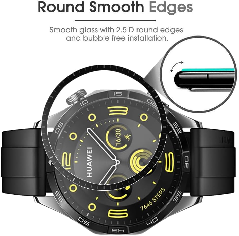 3D-Film für Huawei Uhr GT5Pro  – Watch Face Protector Bewertung und Preis