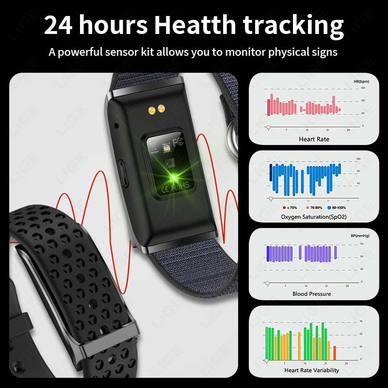 LIGE Smart Uhr Herzfrequenz Bl – Android Smartwatch Accessories Bewertung und Preis
