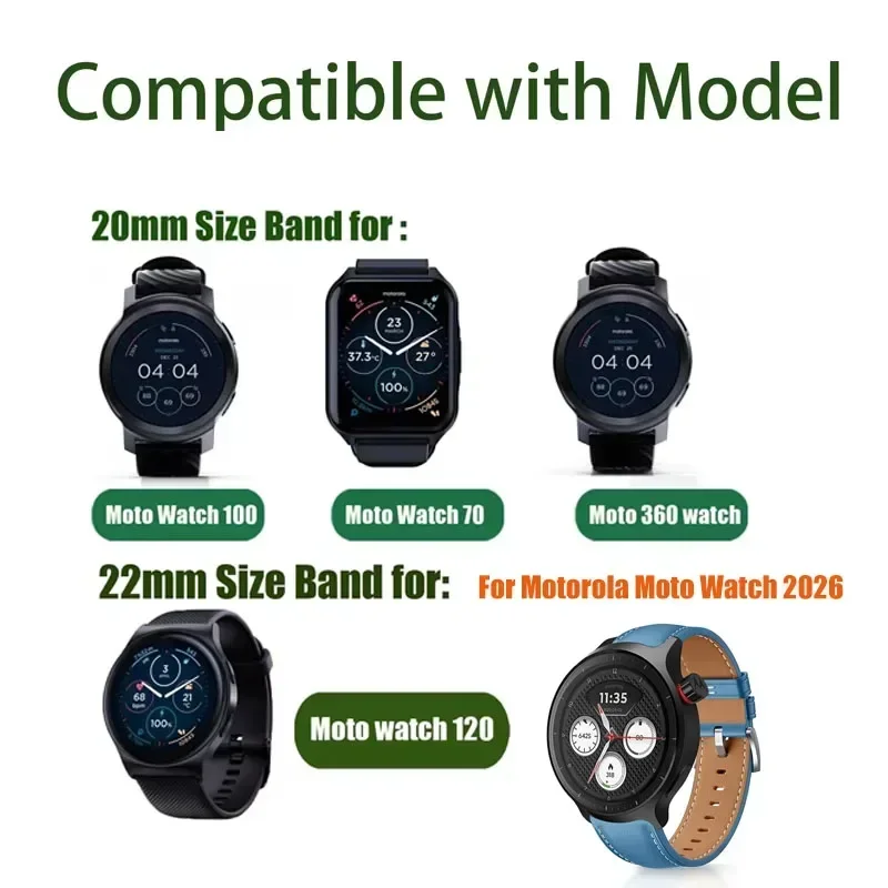 20 mm 22 mm atmungsaktives zwe – Motorola Smartwatch Accessories Bewertung und Preis