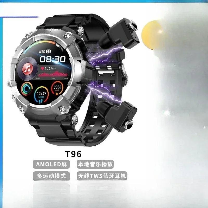 Beliebte T96-Gesundheitsüberwa – Smartwatch Headset Bewertung und Preis