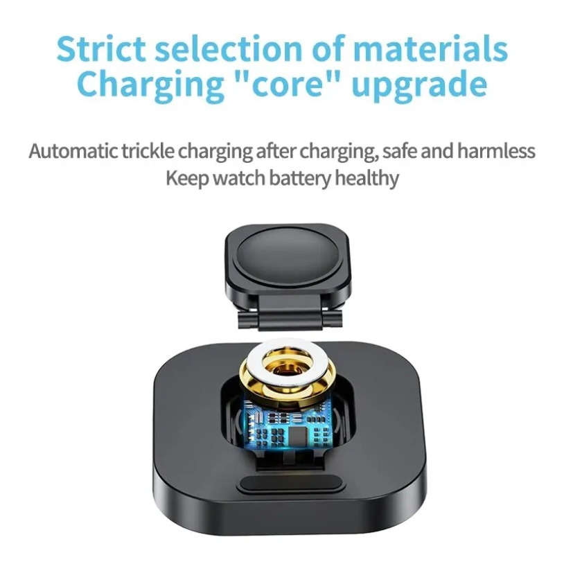 Tragbare Schnelllade-Basishalt – Wireless Charger Watch Bewertung und Preis