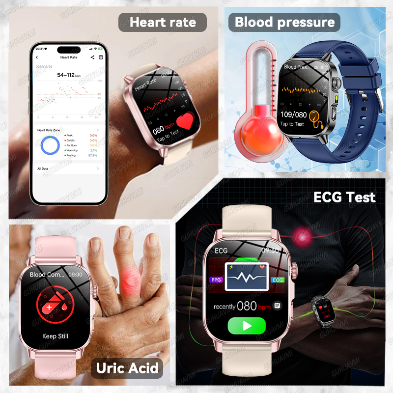GUHUAVMI 2026 Neue Präzise Ges – Android Smartwatch Accessories Bewertung und Preis