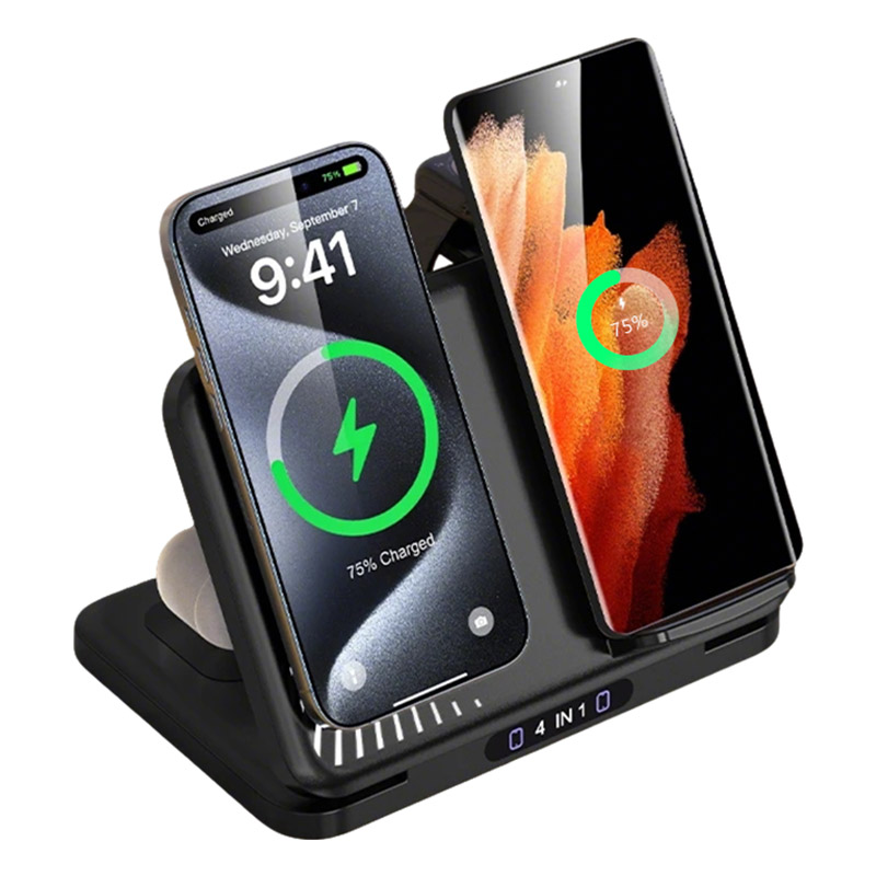 4 in 1 Dual Phone Wireless Cha – Wireless Charger Watch Bewertung und Preis