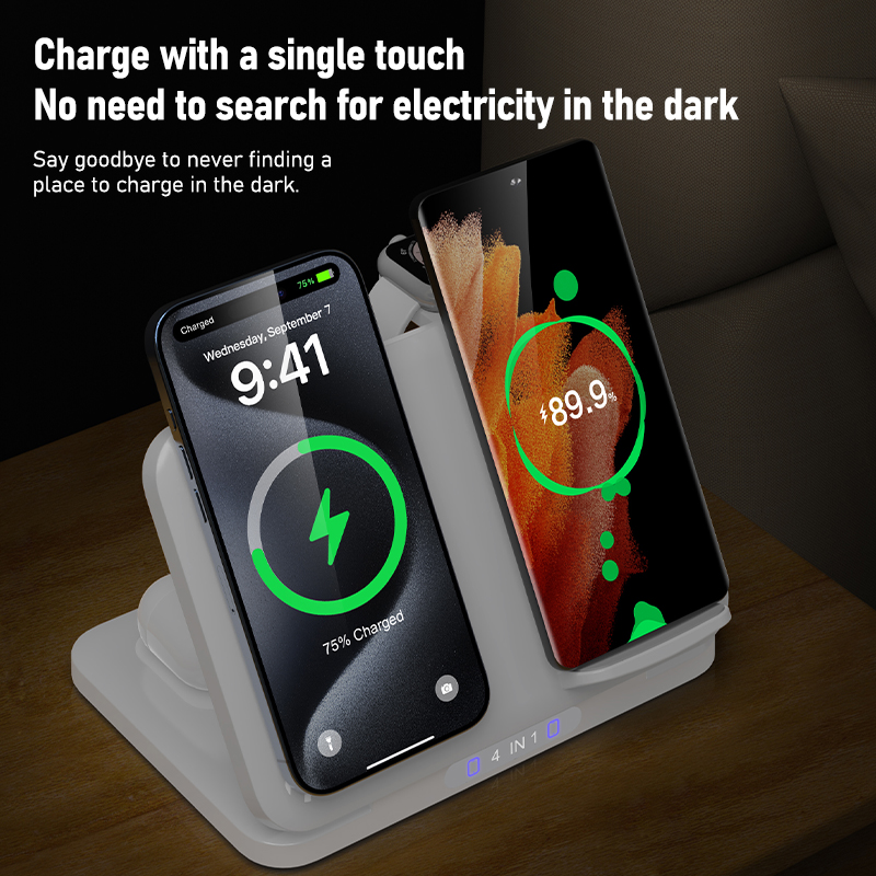 4 in 1 Dual Phone Wireless Cha – Wireless Charger Watch Bewertung und Preis