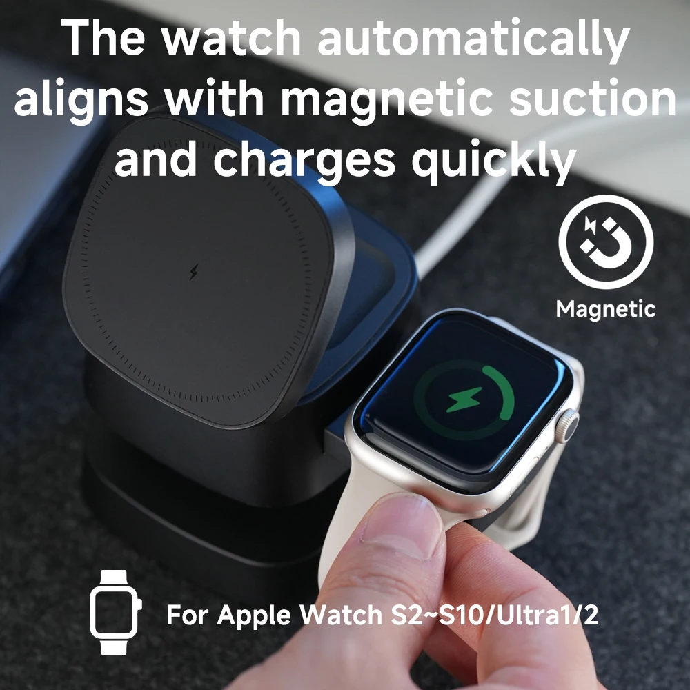 Magnetisches 3-in-1-Wireless-L – Wireless Charger Watch Bewertung und Preis