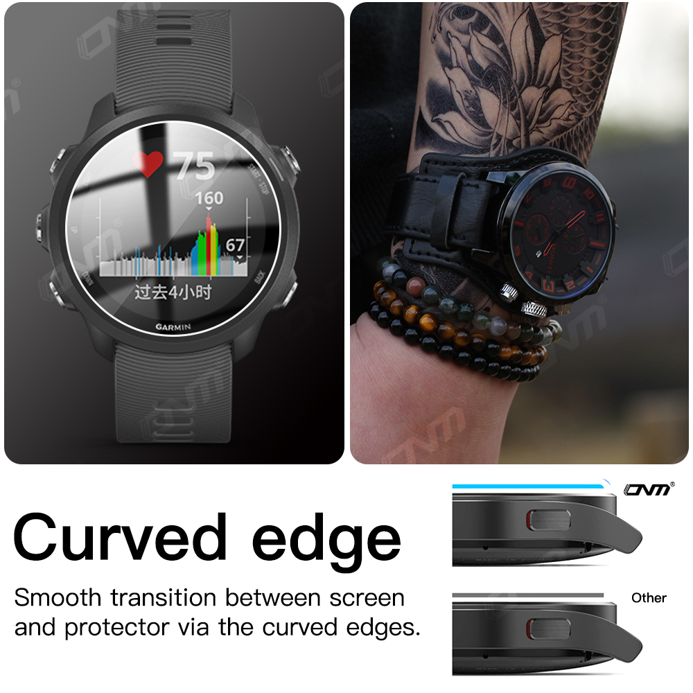 9H gehärtetes Glas für Garmin  – Motorola Smartwatch Accessories Bewertung und Preis
