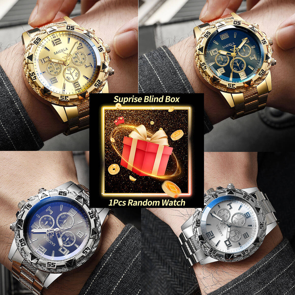 1PC Überraschung Mystery Uhr B – Accessories With Watch Bewertung und Preis