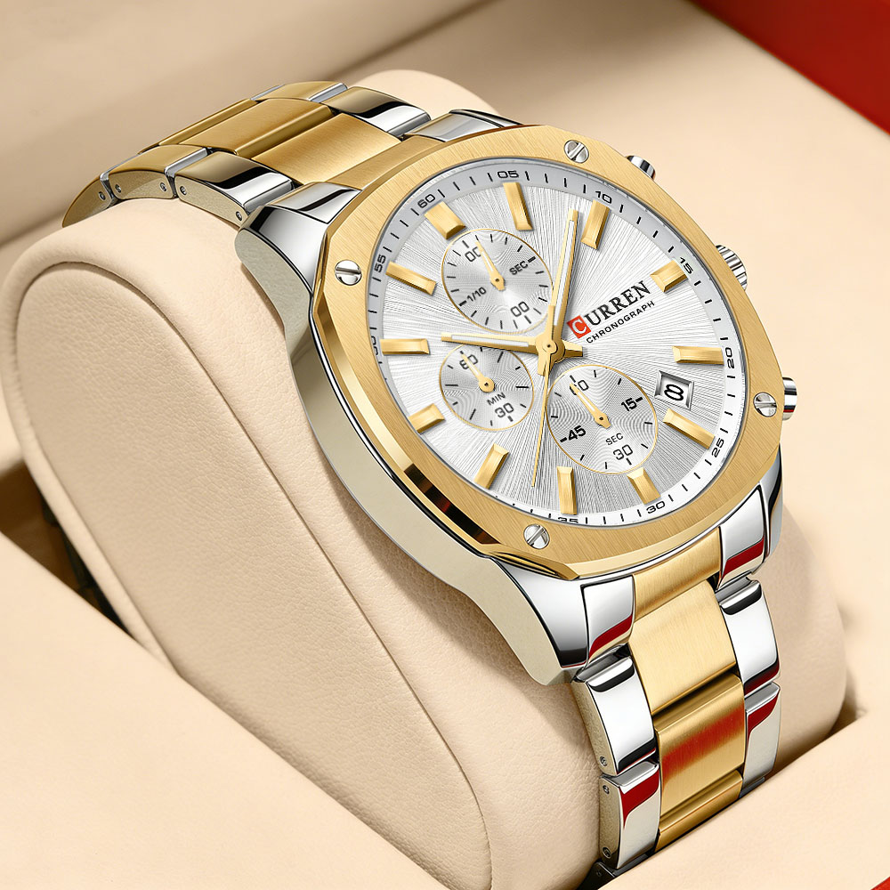 CURREN Moderne Herren-Sportuhr – Accessories With Watch Bewertung und Preis