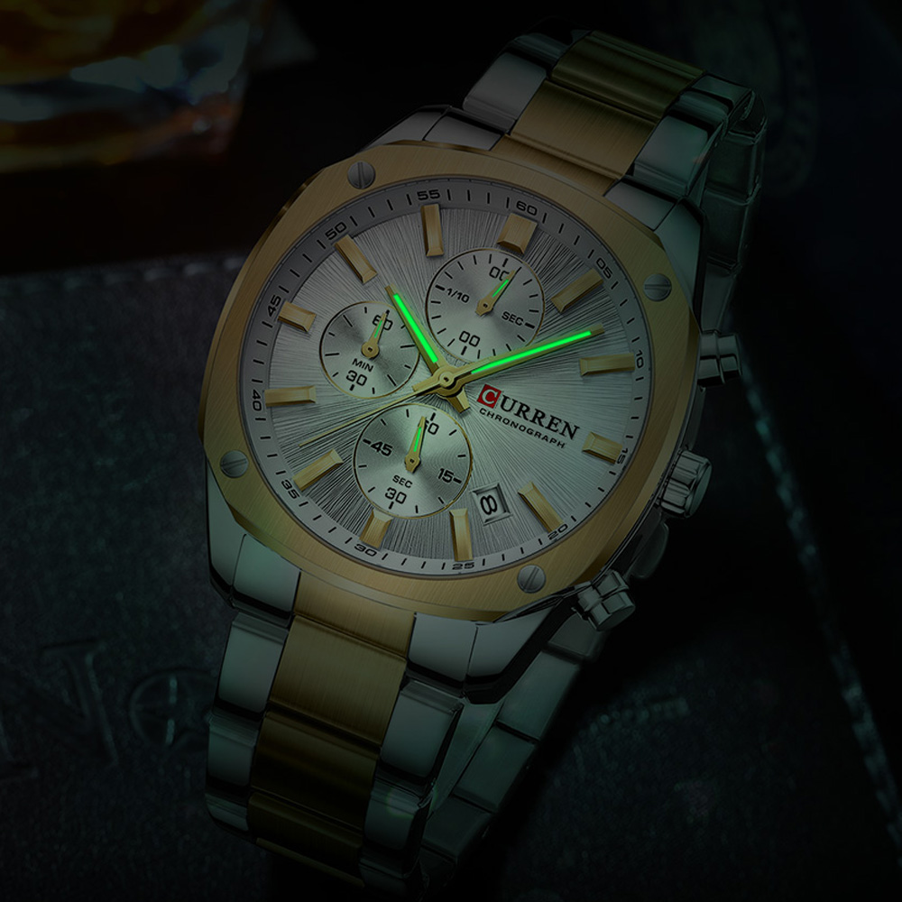 CURREN Moderne Herren-Sportuhr – Accessories With Watch Bewertung und Preis