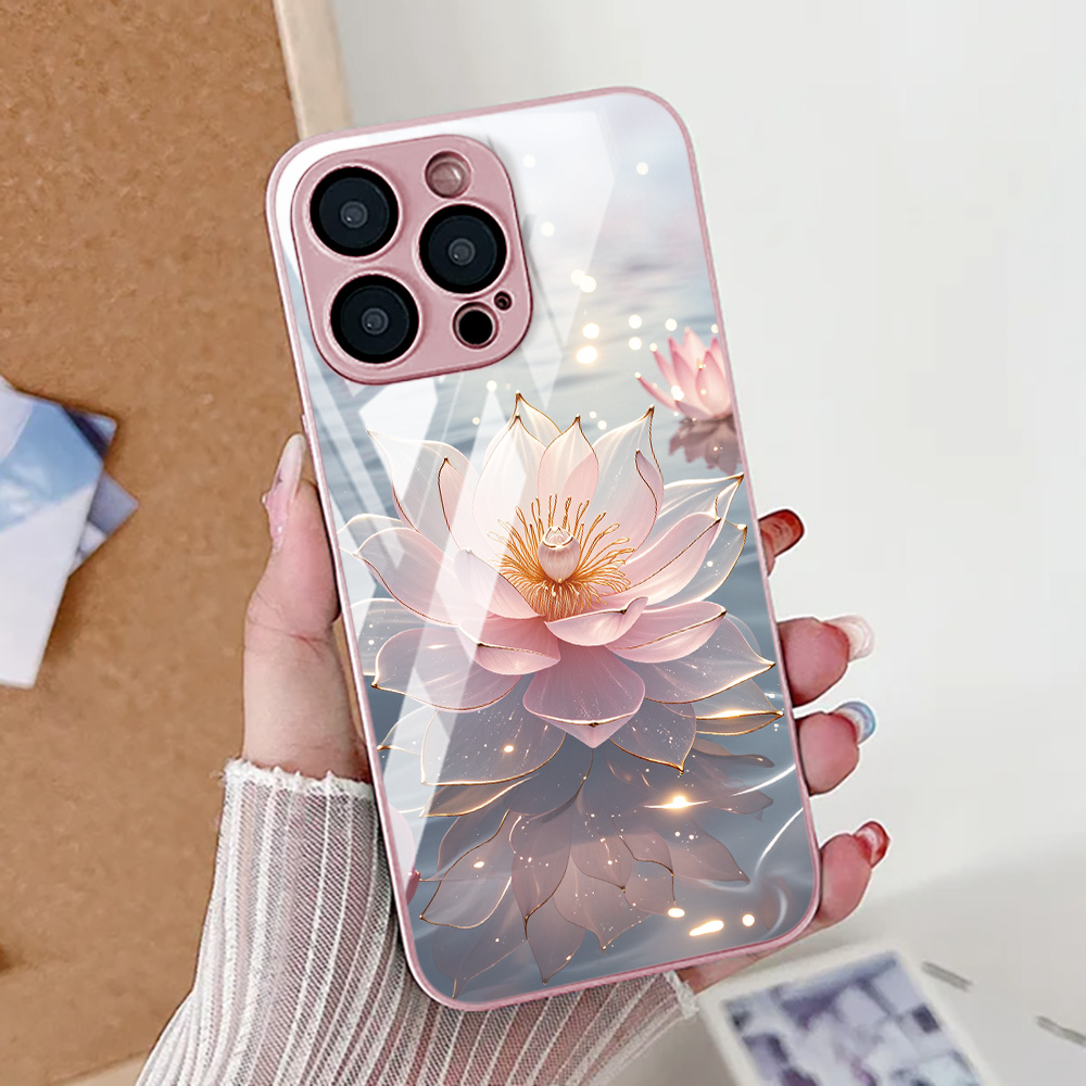 Lotusblume Handyhülle für iPho – Screen Protector Film Bewertung und Preis
