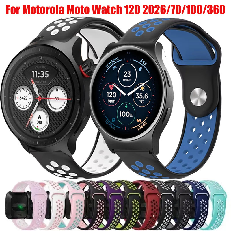 20mm 22mm atmungsaktives Ersat – Motorola Smartwatch Accessories Bewertung und Preis