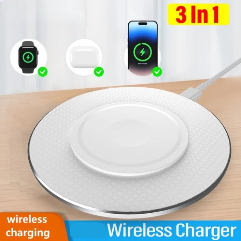 Kompaktes 15W 3-in-1-Wireless- – Wireless Charger Watch Bewertung und Preis