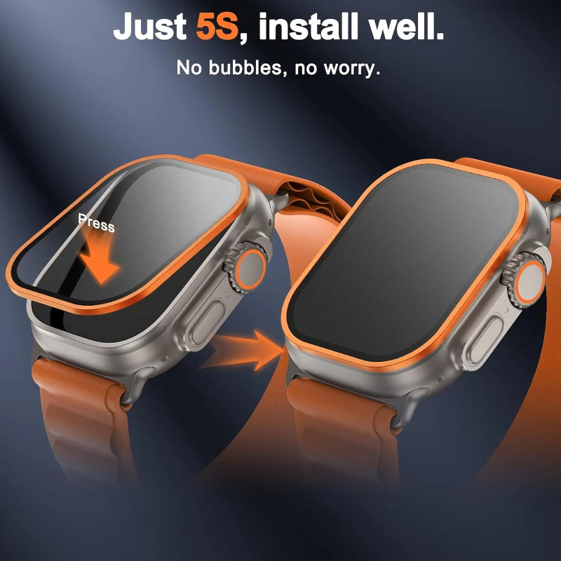 Gehärtetes Glas für Apple Watc – Smartwatch Watch Accessories For Women Bewertung und Preis